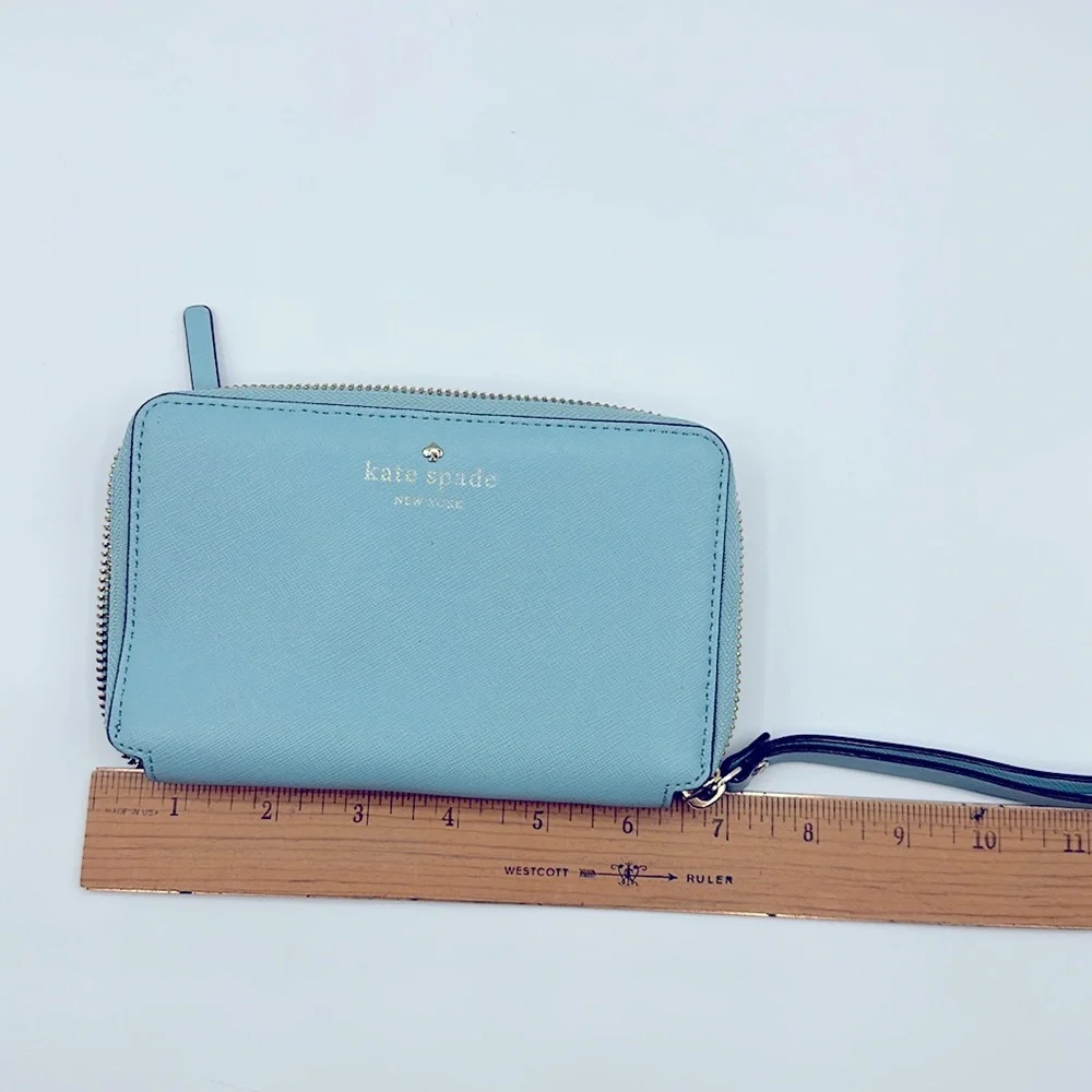 Kate Spade New York Baby Blue Wristlet - Picture 7 of 8